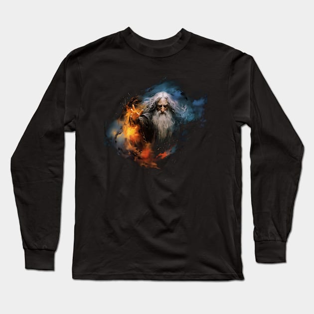 THE WIZARD Long Sleeve T-Shirt by Drank